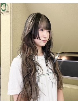 ローレン(LOREN) 前髪/アンブレラカラー/こなれミディ/イメチェン/ウェーブパーマ