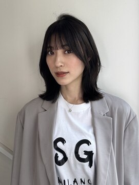 イオエ 心斎橋(ioe) 20代30代40代◎レイヤーカットエアリー美髪セミディ