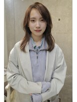 カシュカシュ(cache cache) 弱酸性ストレート　大人レイヤーカット　二子玉川用賀