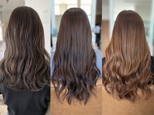 「アディクシーカラー」を使ったデザインカラー