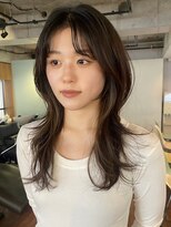 ノラジャーニー(NORA Journey) 【あきら】セミロングハッシュカットレイヤーカットくびれヘア