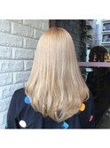 ロングレイヤー×ブロンド