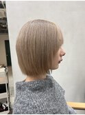 【Lloyd 大宮】ホワイトベージュ×髪質改善