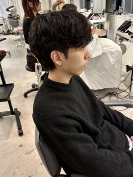 ユーフォリア 渋谷グランデ(Euphoria SHIBUYA GRANDE) ニュアンスパーマ　簡単スタイリングメンズ