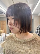 スミス 上野(smith) ボブウルフ/髪質改善/イルミナカラー
