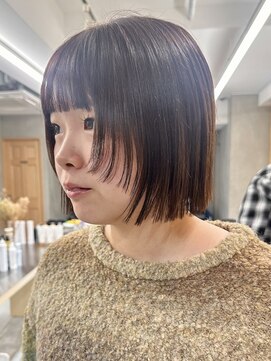 スミス 上野(smith) ボブウルフ/髪質改善/イルミナカラー