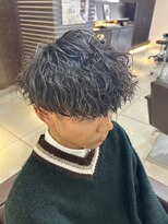 フォルテ 草薙店&nbsp;波巻きパーマ　マッシュ