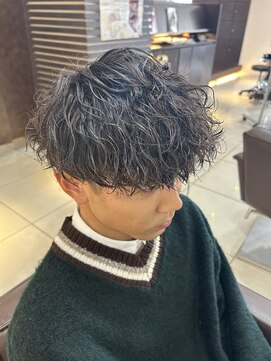 フォルテ 草薙店 波巻きパーマ　マッシュ