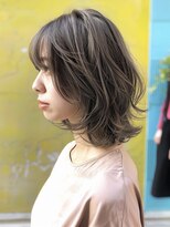 アルトリスト(Altruist Aging×HAIR&SPA)&nbsp;★ダークブルーワンホンレイヤーデジタルパーマボブ髪質改善