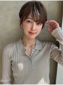 みねスタイル♪ マッシュショート ボブ 30代 40代 小顔 新宿