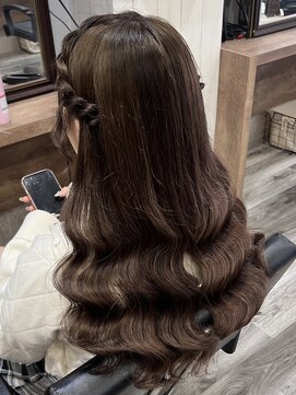 ヘアセット アリエス 新宿駅前店(aries) ねじりハーフツイン♪