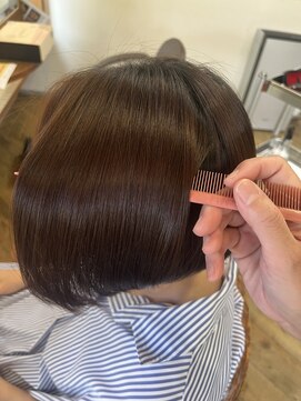 ヘアメイク ダブルス(Hair make Doubles) 艶髪doubles mix treatment縮毛矯正