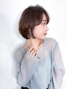 オーロ 武庫之荘店(ORO) 20代30代40代50代暗めカラーショート/ココアベージュ