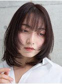 大人可愛い/顔周りレイヤー／ダークブラウン