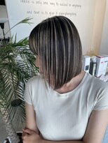 キング 高槻(K!ng) 縮毛矯正髪質改善ハイライトレイヤーカット高槻美容室エクステ