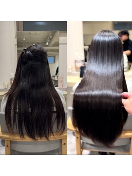 ラベスト キョウト(LOVEST) 髪質改善◆縮毛矯正before～after