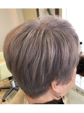 ヘアーズ ジール(hair's Zeal) 白髪ぼかし・ピンクグレージュ