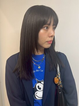 ヌビラ(Nubira) 顔周りレイヤーミディアムヘア/ニュアンスカラー/西千葉