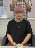 MEN’S HAIR/ブルーブラック/フェザーパーマ/渋谷