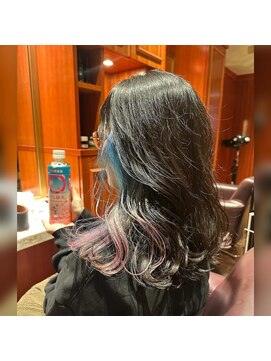 ヘア ヴィルゴ 吉祥寺(hair Virgo) 【Virgo 吉祥寺】ロングｘインナーカラー