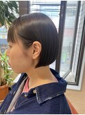切りっぱなしボブ