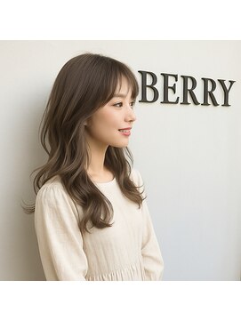 ヘアーズ ベリー 蒲生店(hairs BERRY) ★美髪レイヤーカット/顔まわりレイヤー/くびれロングレイヤー