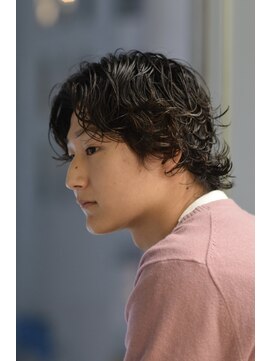 にもう メンズパーマ　ニュアンスパーマ