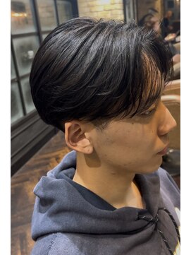 モナン 新宿(Monan) 曲がる縮毛矯正 毛流れセンターパート