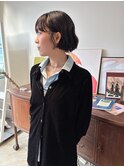 ボブ ミニボブ　ボブパーマ　レイヤー