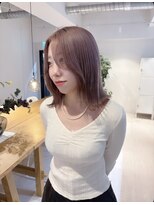 シェーン 仙台駅広瀬通店(schon)&nbsp;可愛さ満点ミルクティーピンク！！