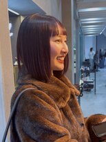 ロンド 表参道店(Lond)&nbsp;◇暗めカラー/レイヤーカット/ボブ/髪質改善ストレート/表参道