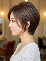 シーズンズセントリック 吉祥寺(SEASONS Centric)&nbsp;【SEASONS Centric吉祥寺＊武村】白髪ぼかし/ブラウン/ショート