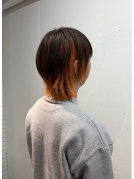 アイリー 名古屋(A/LEE) インナーカラー/オレンジカラー