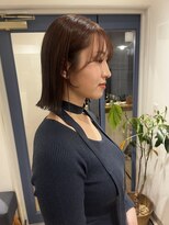 メルト 吉祥寺(melt)&nbsp;レイヤーボブ大人可愛い20代顔周り人気透明感カラーこなれ