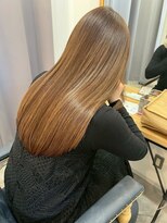 エメ 北花田(Aime)&nbsp;透明感カラー大人可愛いミルクベージュ髪質改善トリートメント
