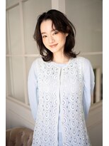 マグノリア オモテサンドウ(MAGNOLiA Omotesando)&nbsp;大人かわいいニュアンスミディアム・・・HINATA