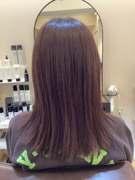 サロン ド ルーク(salon de LHOOQ) ピンクグレージュカラー