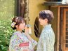 【カップル浴衣】最新トレンド×レトロ着物《浴衣レトロプレミアム》