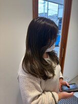 ラポール 蟹江(RAPPORT) 【髪質改善】上品レイヤーミディが叶える小顔見え大人スタイル