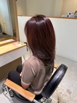 スリー(THREE)&nbsp;【セミロング】ツヤ感叶える深みカラー似合わせカット