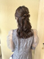 ito.&nbsp;ハーフアップ