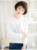 【短めバングで、脱！☆定番ボブ】