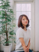 美容室 リズヘアー 稲毛店(Riz hair) 綺麗女子のミディアムボブ☆【稲毛】