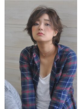 クラン(clan) ハイトーングラデーション大人可愛いバルーンミディ