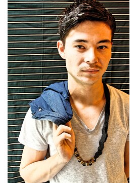 ブーケ(BOUQUET) ワイルドアップバング ツーブロックビジネス サイドパート