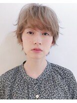 グッデイ ヘアー(GOOD DAY HAIR) マニッシュ　ネイビーカラー　美髪　フレンチボブ　ショート