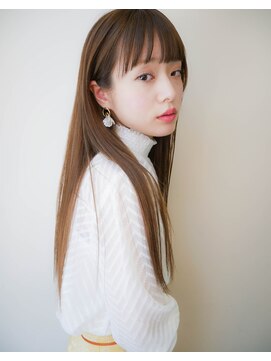 ボタン テンジン(VOTAN tenjin) 【Votan北村】ストレートロング×抜け感ヘア/天神大名