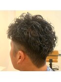 メンズパーマスタイル 30代/40代/50代/南区