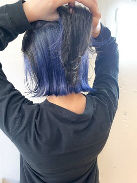 ヘアーワークス ヘルム 渋谷店(HAIR WORKS HELM) [HELM渋谷]オーシャンブルー