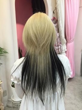 シャガール EAST館(西少女) ハイトーンウルフ&インナーカラー